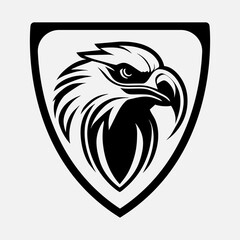 Eagle Abstract Logo design vector template.