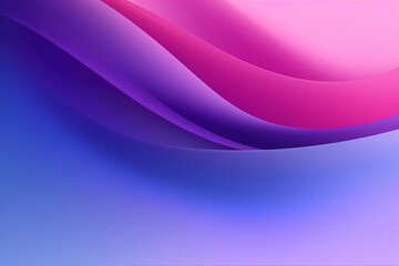 Abstract background with purple and blue blurred gradients. AI generative