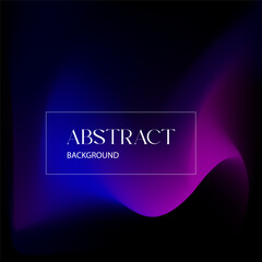 Abstract background dark bright design template blue pink color on black