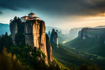 grand canyon panorama by AI generating