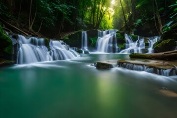 waterfall in the forest
