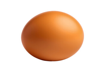 Egg isolated on white background, Generative AI