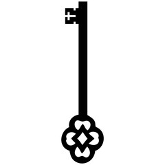 Obraz premium key icon