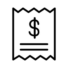 Receipt icon