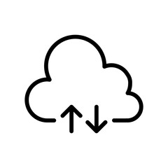 Cloud computing icon