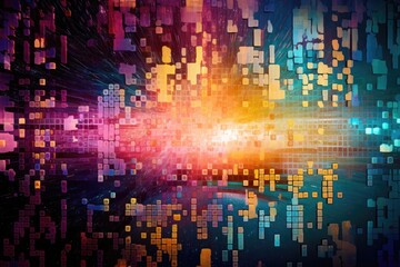 Obraz premium internet textures and backgrounds. Generative AI