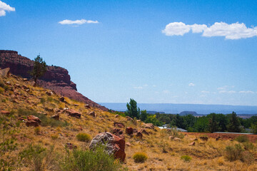 landscape with sky