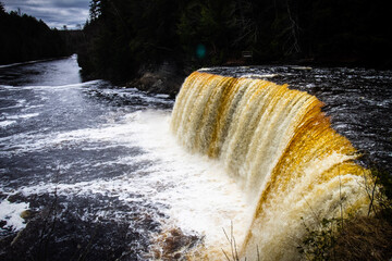 waterfall in the park