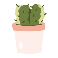 Cactus Plant Color 2D Illustrations