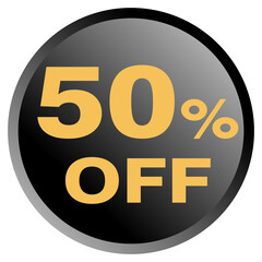 50% off 