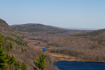 river in the mountains