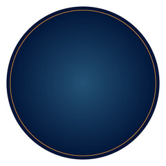 Blank circle for your text