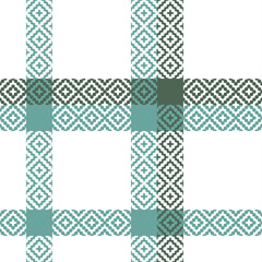 Scottish Tartan Plaid Seamless Pattern, Plaid Patterns Seamless. Template for Design Ornament. Seamless Fabric Texture. Vector Illustration