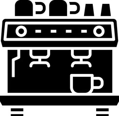 Coffee Shop Esprees Machine icon, element for decoration.