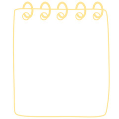 Notepad Yellow 3