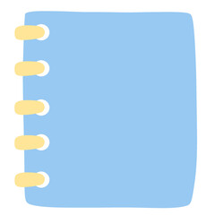 Notepad  Blue 3
