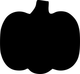 Pumpkin icon vector, filled flat sign, solid pictogram isolated on sign, symbol, vector, art