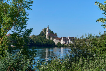 Blick von Laufenburg (Baden) auf Laufenburg (Aargau)
