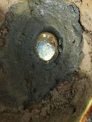gold extraction - gold refining assay with lead and bone ash crucible an ancient technique for...