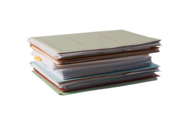 Pile of paperwork and files