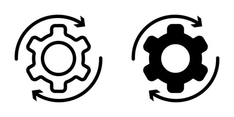 Change icon. sign for mobile concept and web design. vector illustration