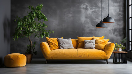 Home Interior In colors, Mockups Design 3D, HD