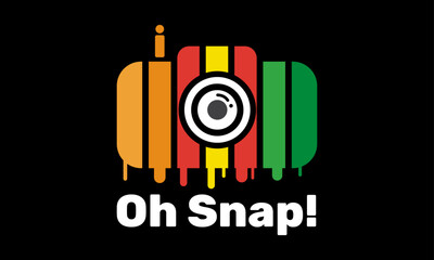 Camera photographer t-shirt design.
