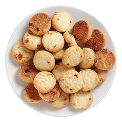 Homemade shortbread cookies