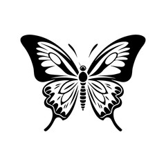 Butterfly silhouette illustration