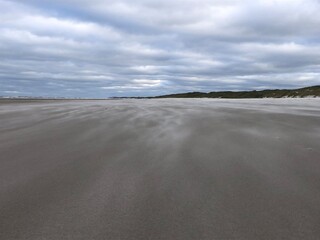 sand dunes on the beach