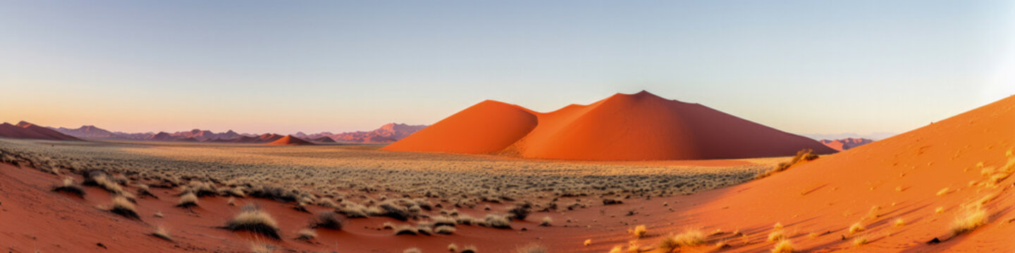 Sossusvlei Namib-Naukluft National Park Namibia - Generative AI © jovannig