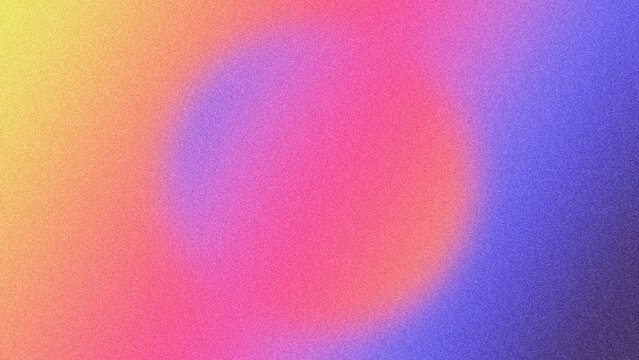 4K Digital grainy gradient with a colorful soft noise effect. A unique blend of vintage vibes and lo-fi VHS Glitch Texture.	