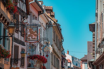 Obraz premium street in the country side