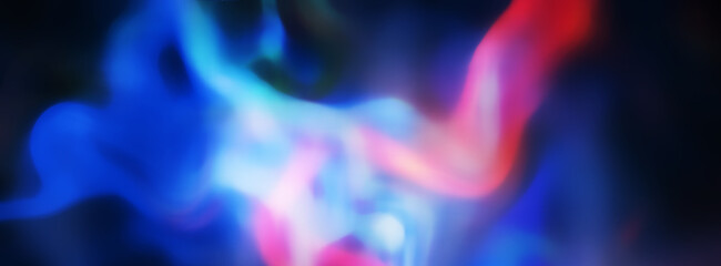 abstract background with a colored dynamic waves blurry background. Illustration suitable for wave design