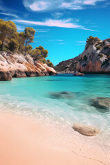 Obraz premium Mallorca Digital Art Spain