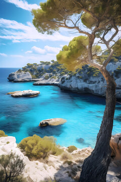 Cala Varques Mallorca Digital Art