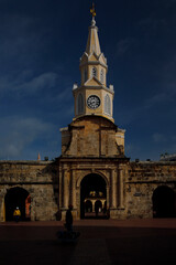 Torre del reloj en Cartagena