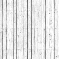 White wooden fence with a textured surface of rough planks and rustic nails, red cedar wood, 2K