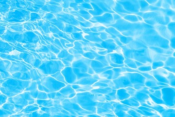 Fototapeta na wymiar blue water wave texture or natural ripple background