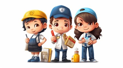 group of workers