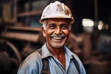 Industrial worker ai generated