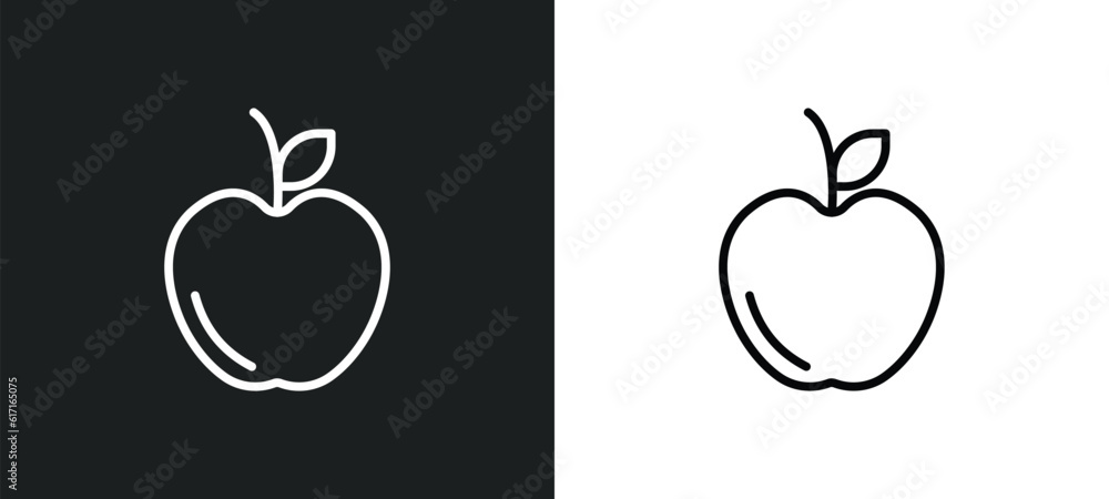 Poster s line icon in white and black colors. s flat vector icon from s collection for web, mobile apps and