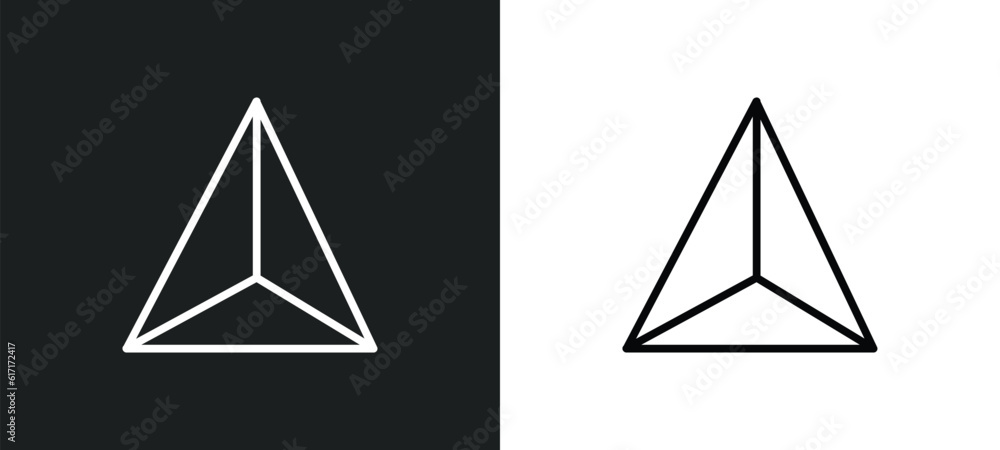 Aufkleber sharpen line icon in white and black colors. sharpen flat vector icon from sharpen collection for we