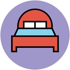 Pack of Real Estate Flat Circular Icons

