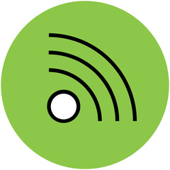 Pack of Real Estate Flat Circular Icons

