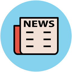 Pack of Real Estate Flat Circular Icons

