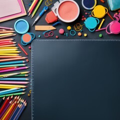 colorful school background