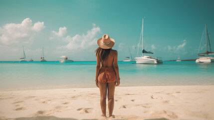 Aruba Travel Woman Outdoors