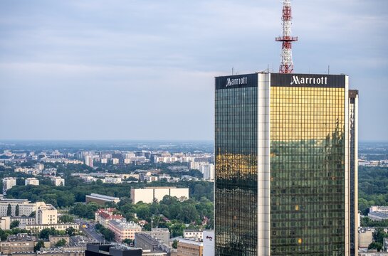 Hotel Marriott w centrum Warszawy
