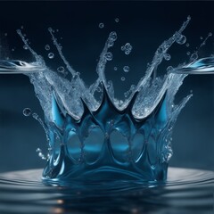 Splash as a crown
